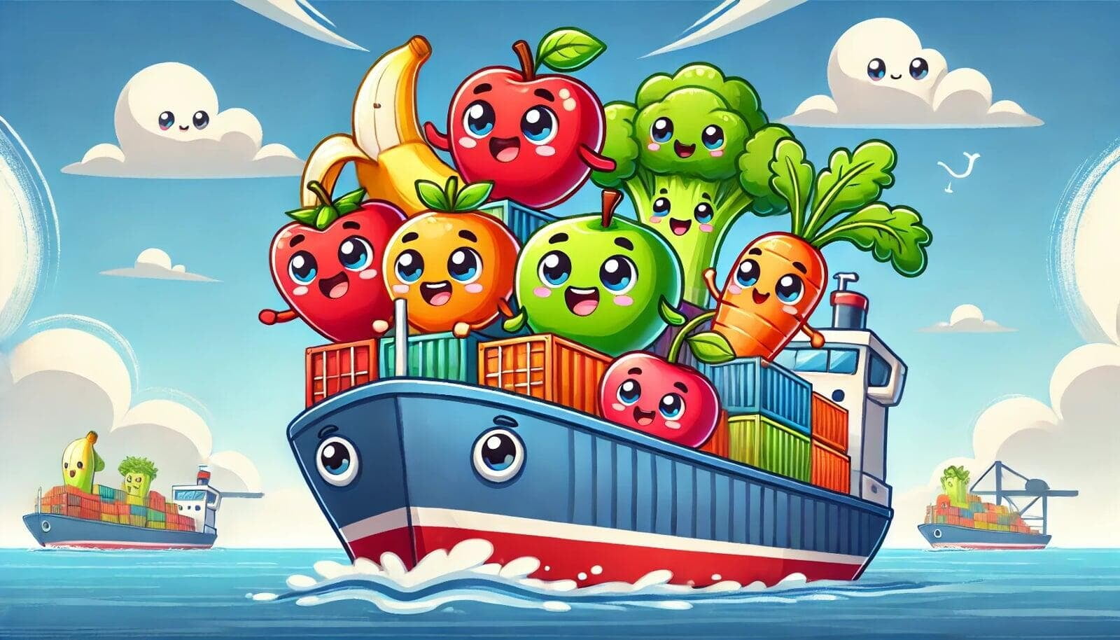 Global Freshness: How Fruits and Vegetables Travel the World Without Perishing